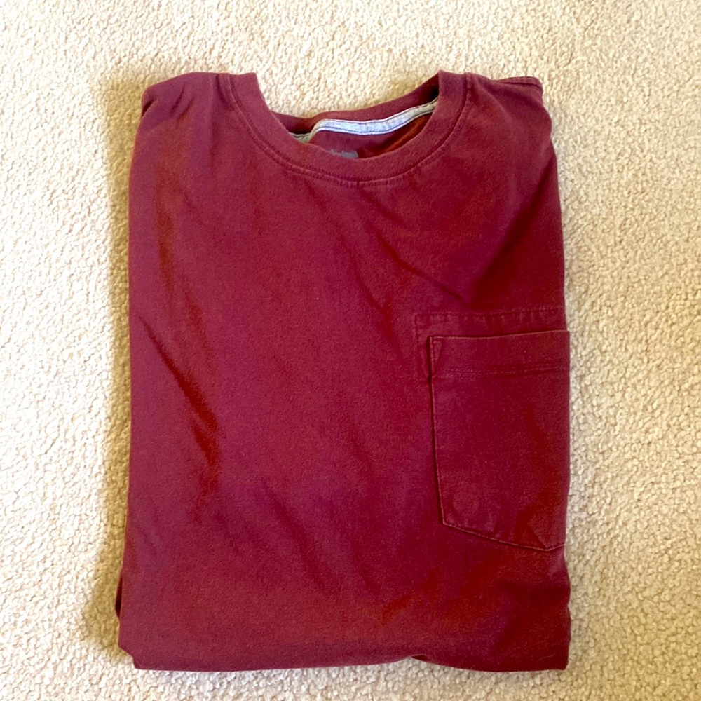 Timberland PRO Burgundy Tshirt